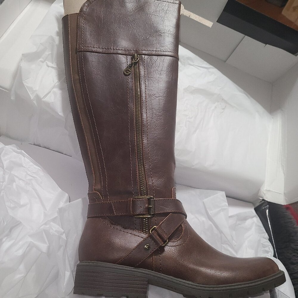 Taller dark brown boots